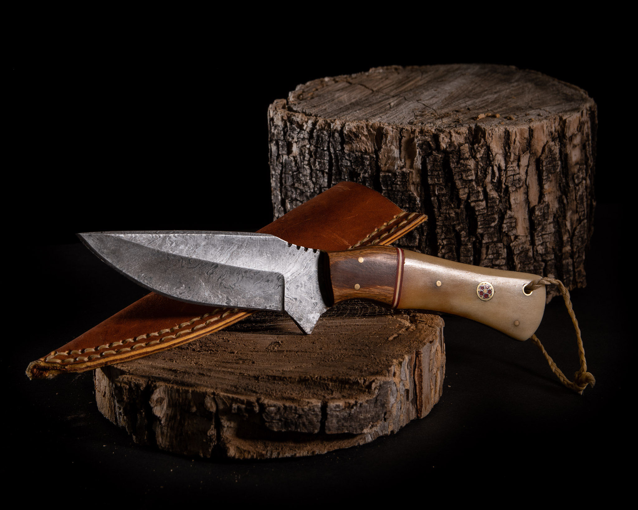 Product photography of knifes